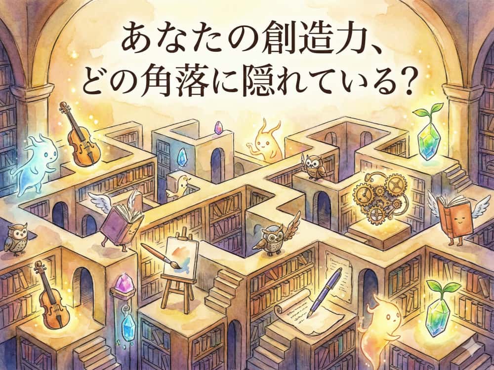 あなたの創造力、どの角落に隠れている？✨