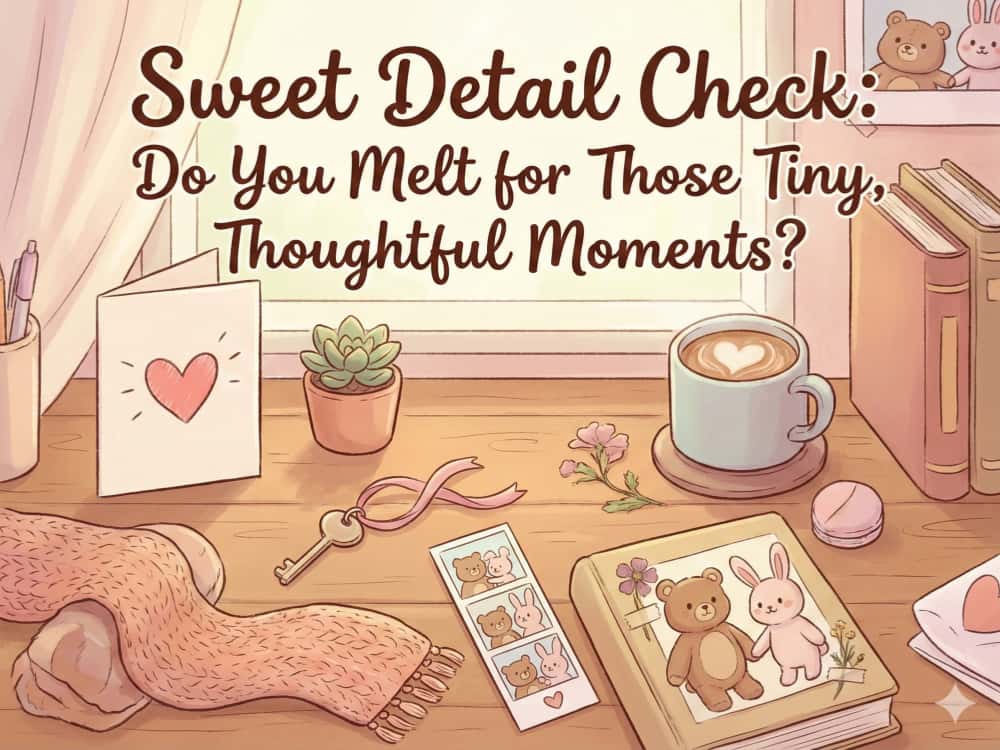 Sweet Detail Check: Do You Melt for Tiny, Thoughtful Moments?