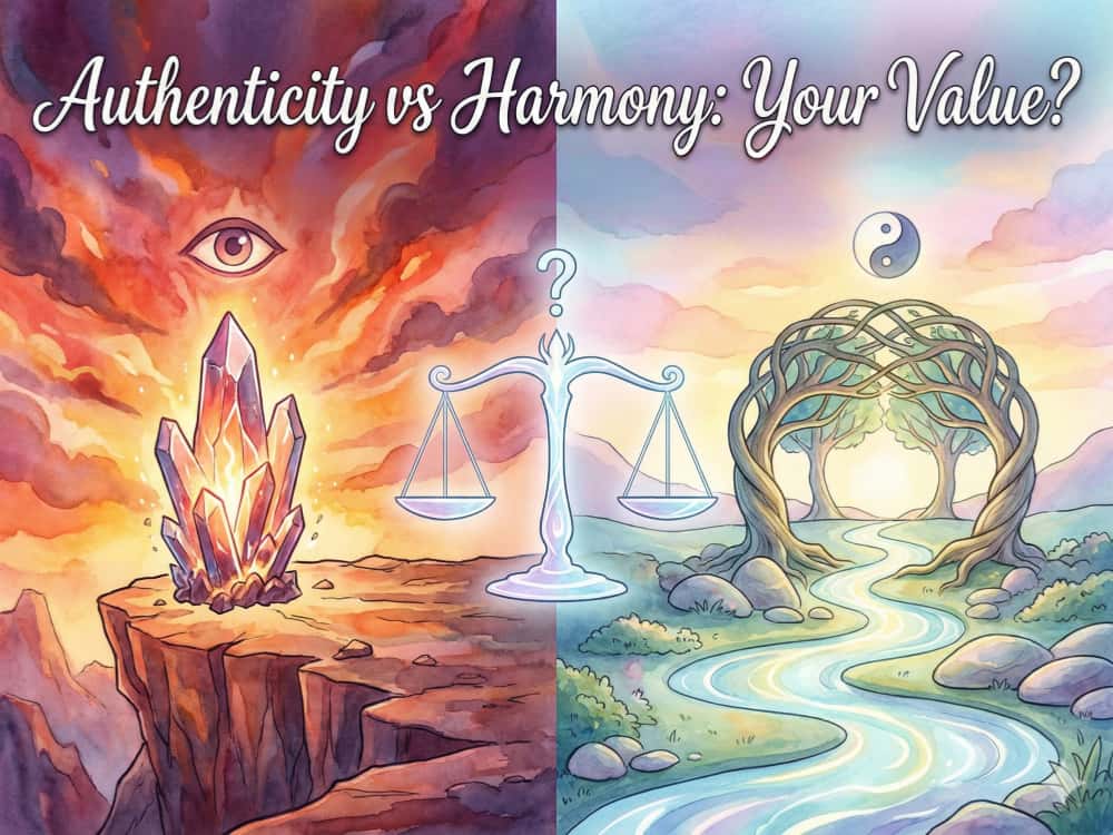 Authenticity vs Harmony: What’s Your True Value? 🤝✨