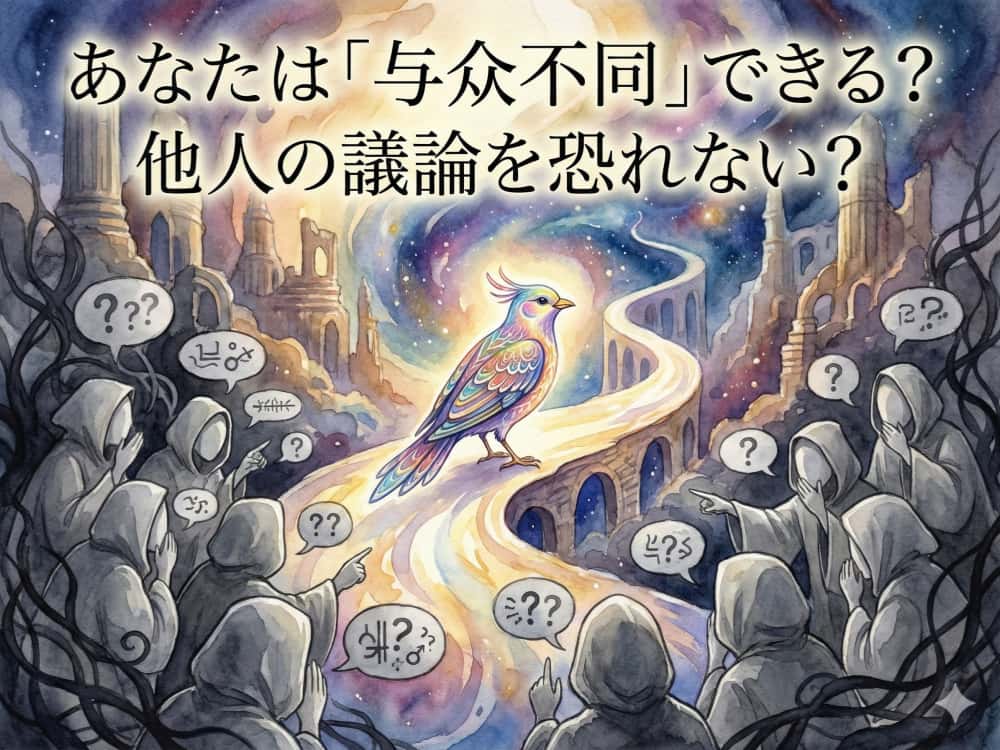 あなたは「与众不同」できる？他人の議論を恐れない？[emoji:1f60e[/emoji]